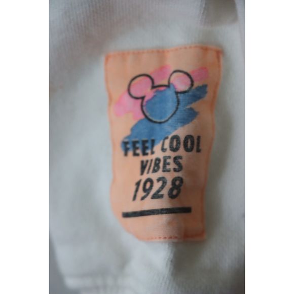 Girls 11-12 (152cm) Zara X Mickey Brush Stroke Vintage Style Sweater - Picture 3 of 4